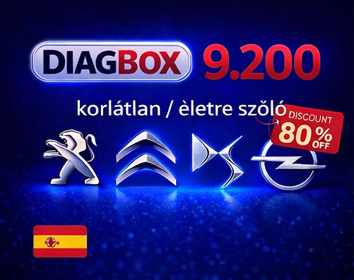 Diagbox 9.200 – Software de Diagnóstico Profesional PSA (Peugeot, Citroën, DS, Opel)