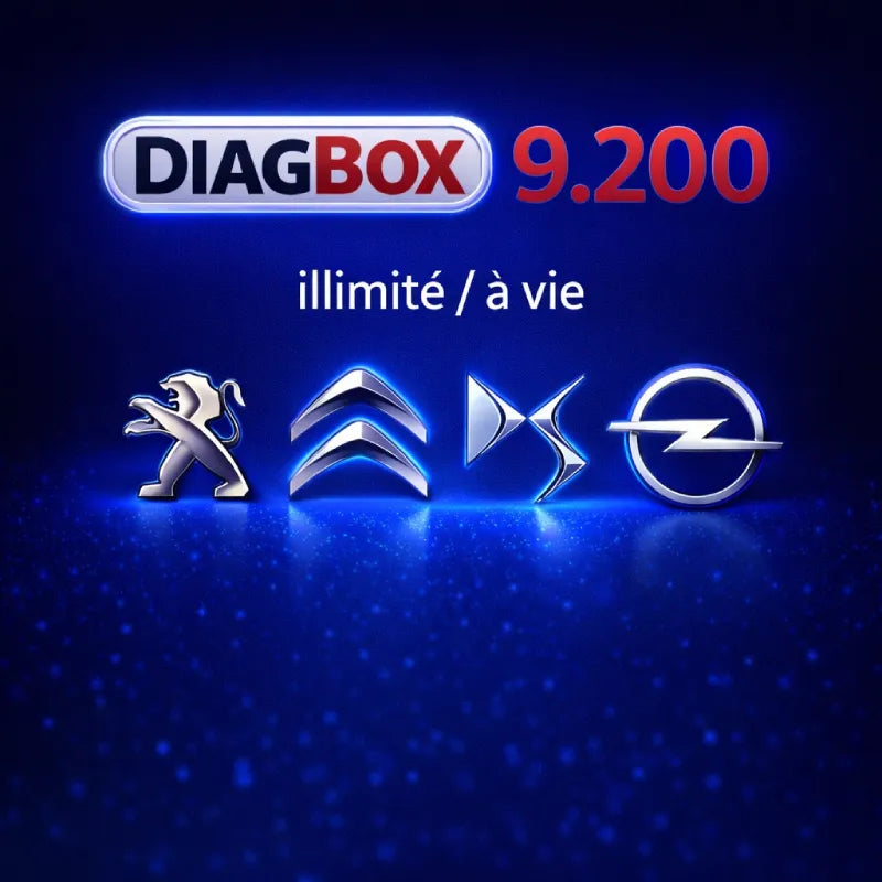 Diagbox 9.200 – Logiciel de Diagnostic Professionnel PSA (Peugeot, Citroën, DS, Opel)